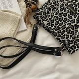 Leopard Shoulder Bag Women Handbags Small OL Style Bolso