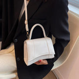 Small Women Shoulder Bag Solid Pu Leather Ladies Crossbody