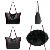Soft Leather Women Handbags Vintage Female Shoulder Bag Tote Sac