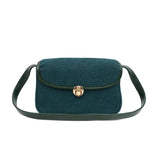 Corduroy Armpit Shoulder Bag Small Square Casual Women Handbag