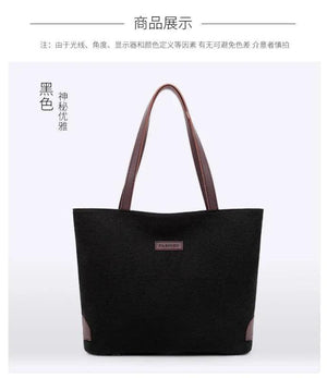 European American Tote Women's Handbag Large Capacity Bag