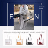 Small Transparent Shoulder Bags for Women PVC Handbags