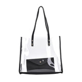 Small Transparent Shoulder Bags for Women PVC Handbags