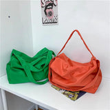 Daily Nylon Shoulder Bag Large Capacity Gym Bags Girls Professional Sports Bag