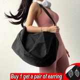 Daily Nylon Shoulder Bag Large Capacity Gym Bags Girls Professional Sports Bag