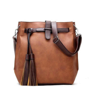 Small Tassel Shoulder Bag Lady Flap Bag