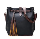 Small Tassel Shoulder Bag Lady Flap Bag
