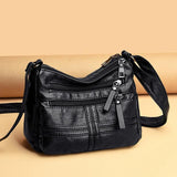 Soft Leather Crossbody Shoulder Bag for Women Sac