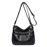Soft Leather Crossbody Shoulder Bag for Women Sac