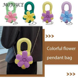 Mini Flower Shoulder Bags Women Spring Summer Tote Shoulder Underarm Bag Handbag