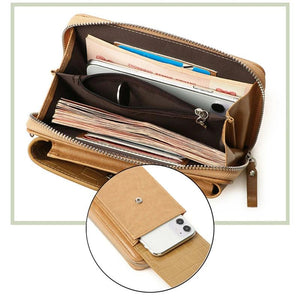 Vertical Ladies Mobile Phone Bag Shoulder Messenger Bag Large Capacity Wallet