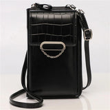 Vertical Ladies Mobile Phone Bag Shoulder Messenger Bag Large Capacity Wallet