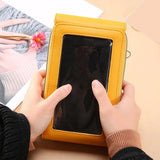 Women Handbags Transparent Touch Screen Cell Phone Purse Crossbody Shoulder S
