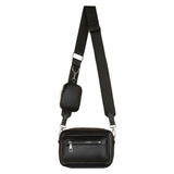 Women Messenger Bag Handbag Leather Shoulder Tote Bag Soft Square Crossbody Bags
