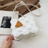 Cookie Shoulder Bags Female Summer Leather Women Crossbody Bags