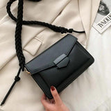 TTOU Solid PU Leather Sac A Main Femme Crossbody Bags For Women