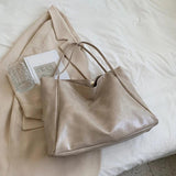 Women's Bucket Bag Casual Shoulder Handbags Large Capacity Tote Bag