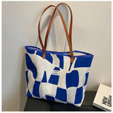 Women Canvas Shoulder Tote Bag Vintage Shopper Girl