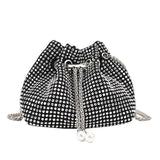 Rhinestone Armpit Chain Handbag Evening Crossbody Clutch