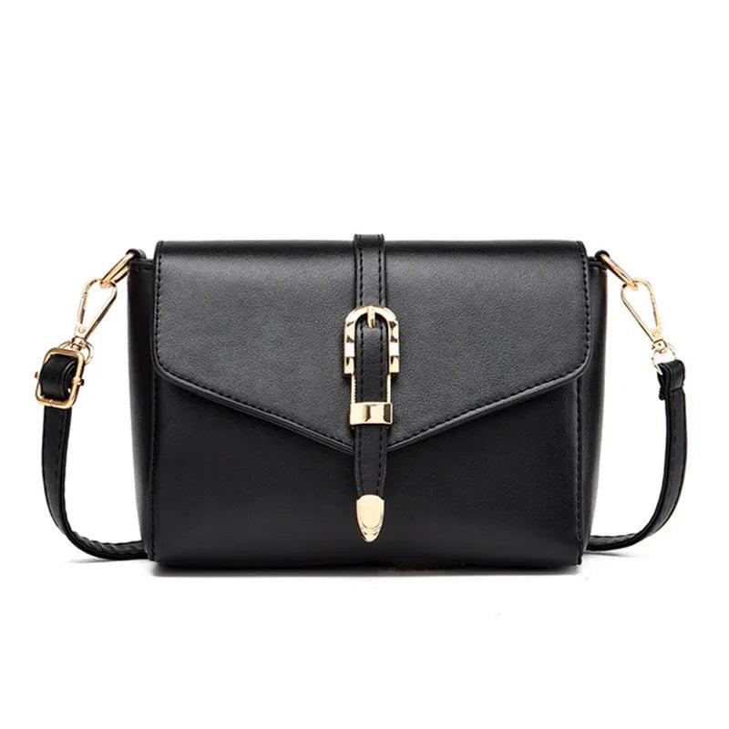 Women's PU Leather Small Handbags Lady Shoulder Bags