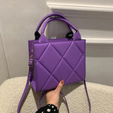 Spring Plaid Crossbody Bags Shoulder Bag Top Handle Bag