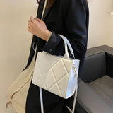 Spring Plaid Crossbody Bags Shoulder Bag Top Handle Bag