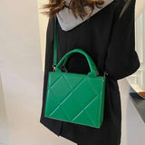 Spring Plaid Crossbody Bags Shoulder Bag Top Handle Bag
