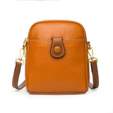 3-Layer Ladies Shoulder Bags Small Women Messenger Purse Leather Handbag