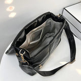 Vintage Shopper Totes Large Capacity PU Leather Handbag Women