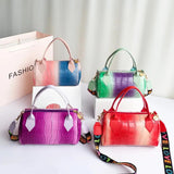 Gradient Mini Handbag Crossbody Bag