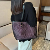 Casual Nylon Shoulder Bag Top Handle Large Capacity Handbag