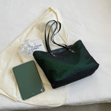 Casual Nylon Shoulder Bag Top Handle Large Capacity Handbag