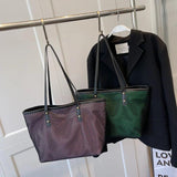 Casual Nylon Shoulder Bag Top Handle Large Capacity Handbag