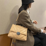 Crossbody Bags for Women Flap Shoulder Bag Handbags PU Leather