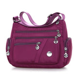Nylon Canvas Crossbody Shoulder Bag for Women