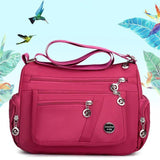 Nylon Canvas Crossbody Shoulder Bag for Women