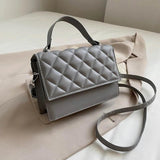 Embroidered Flap Shoulder Bag Crossbody Messenger Handbag