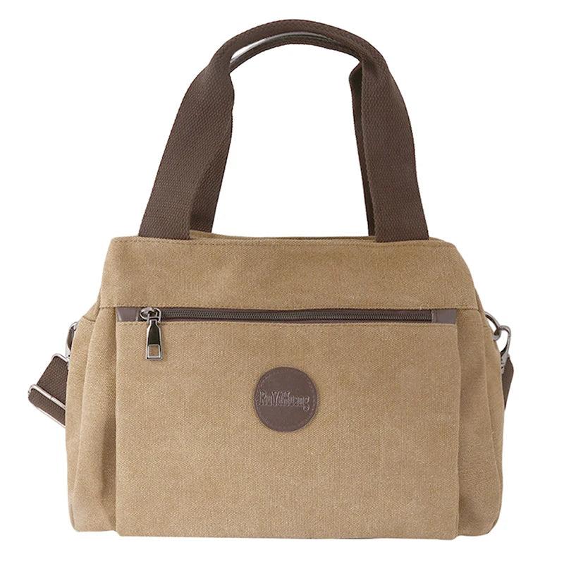 Canvas Handbag Casual Lady Hobos Single Shoulder Bag Girls Crossbody Pac