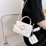 Small Shoulder Bag Crossbody Flap Top Handle Bag