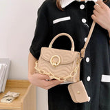 Small Shoulder Bag Crossbody Flap Top Handle Bag