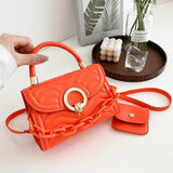 Small Shoulder Bag Crossbody Flap Top Handle Bag