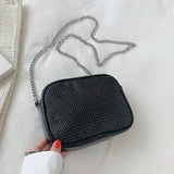 Diamond Women Bag Casual Chain Female Messenger Shoulder Bags Handbags