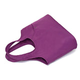 Female Portable Foldable Dumplings Handbag Lightweight Shopper Bag