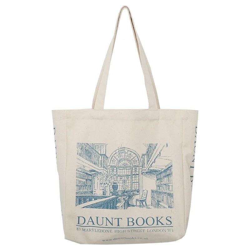 London Daunt Books Canvas Shoulder Bag