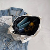 Cotton Padded Bag Women's Diamond Pattern Handbag Winter Quilted Bag