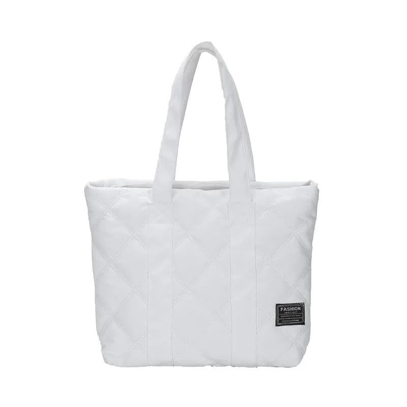Canvas Shopper Shoulder Bag For Women Soft Cotton Shopping Totes Bag