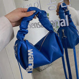 Ladies Diamonds Handbags High Leather Solid Shoulder Crossbody Bags