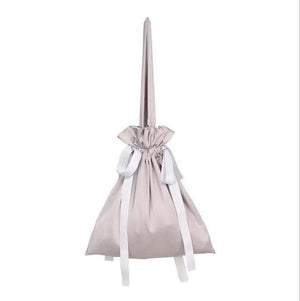 Japan Style String Bag Ruched Shoulder Bag