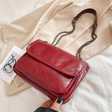 Women Retro PU Crossbody Bag Shoulder Bag Western Style Purses Handbags