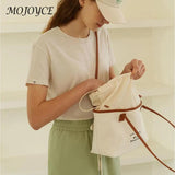 Canvas Tote Ladies Drawstring Shopping Bag Purse for Women